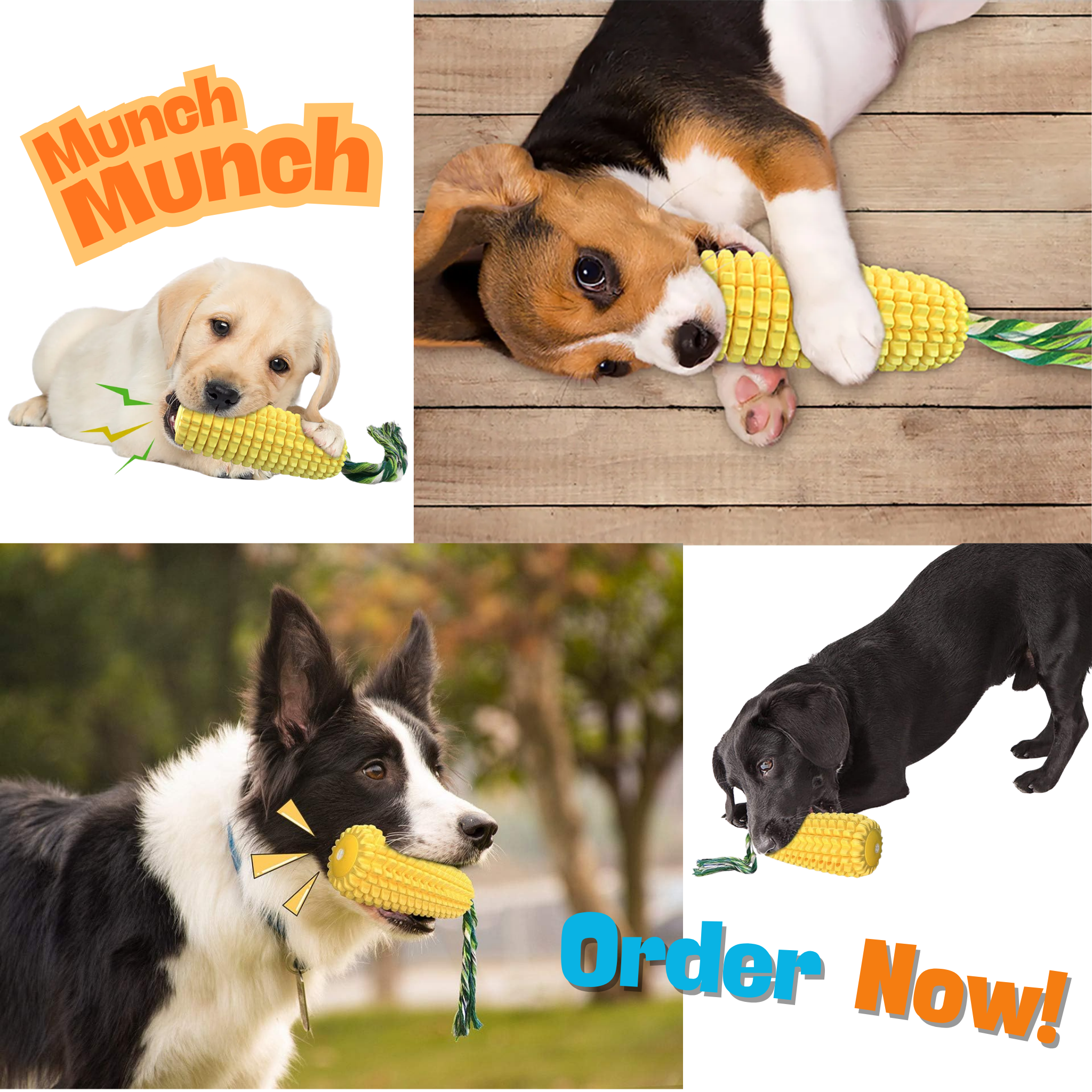 🌽 Cornie Chew Squeaky Cleaner