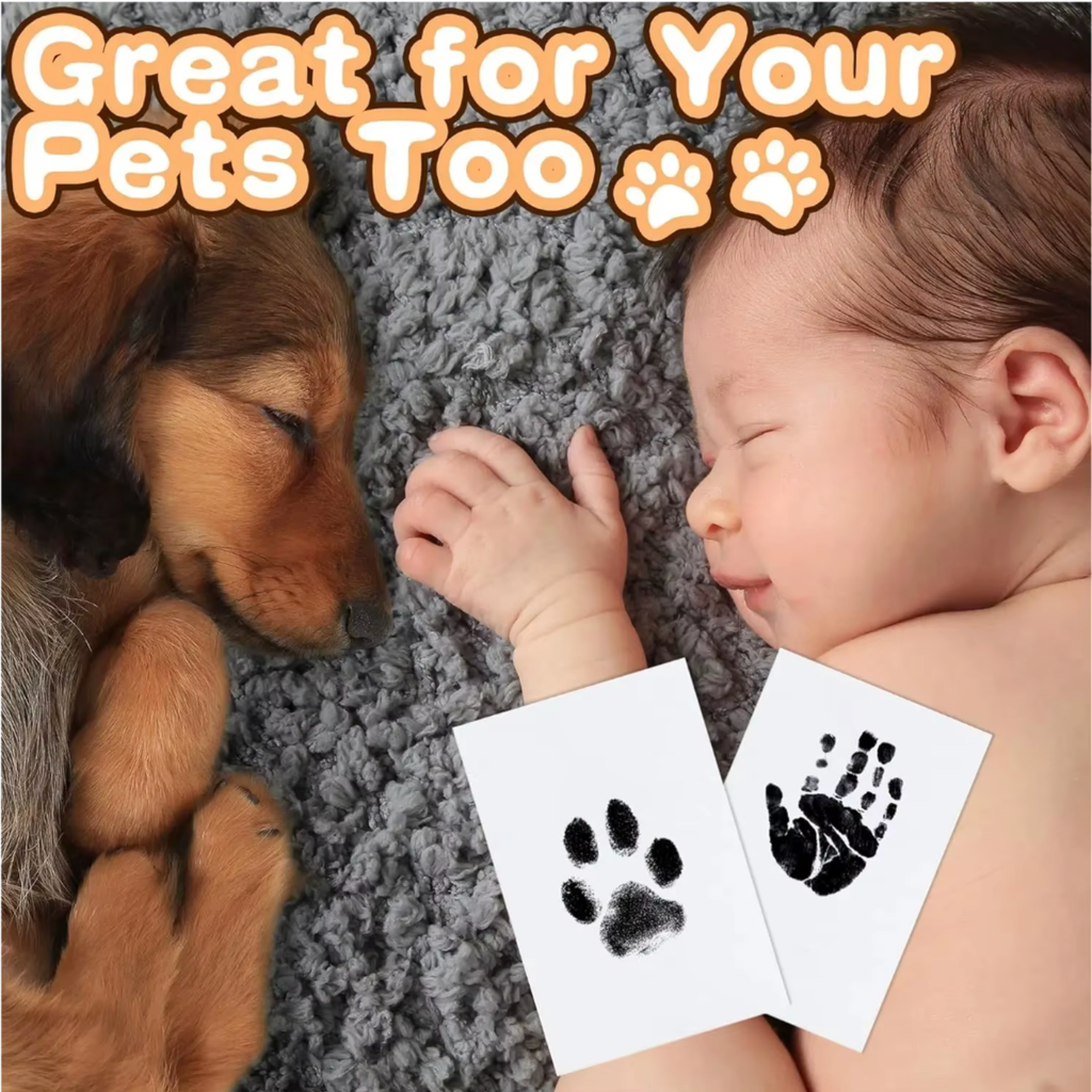 Ink-less Memories DIY Nose and Paw Print Impression Making Kit