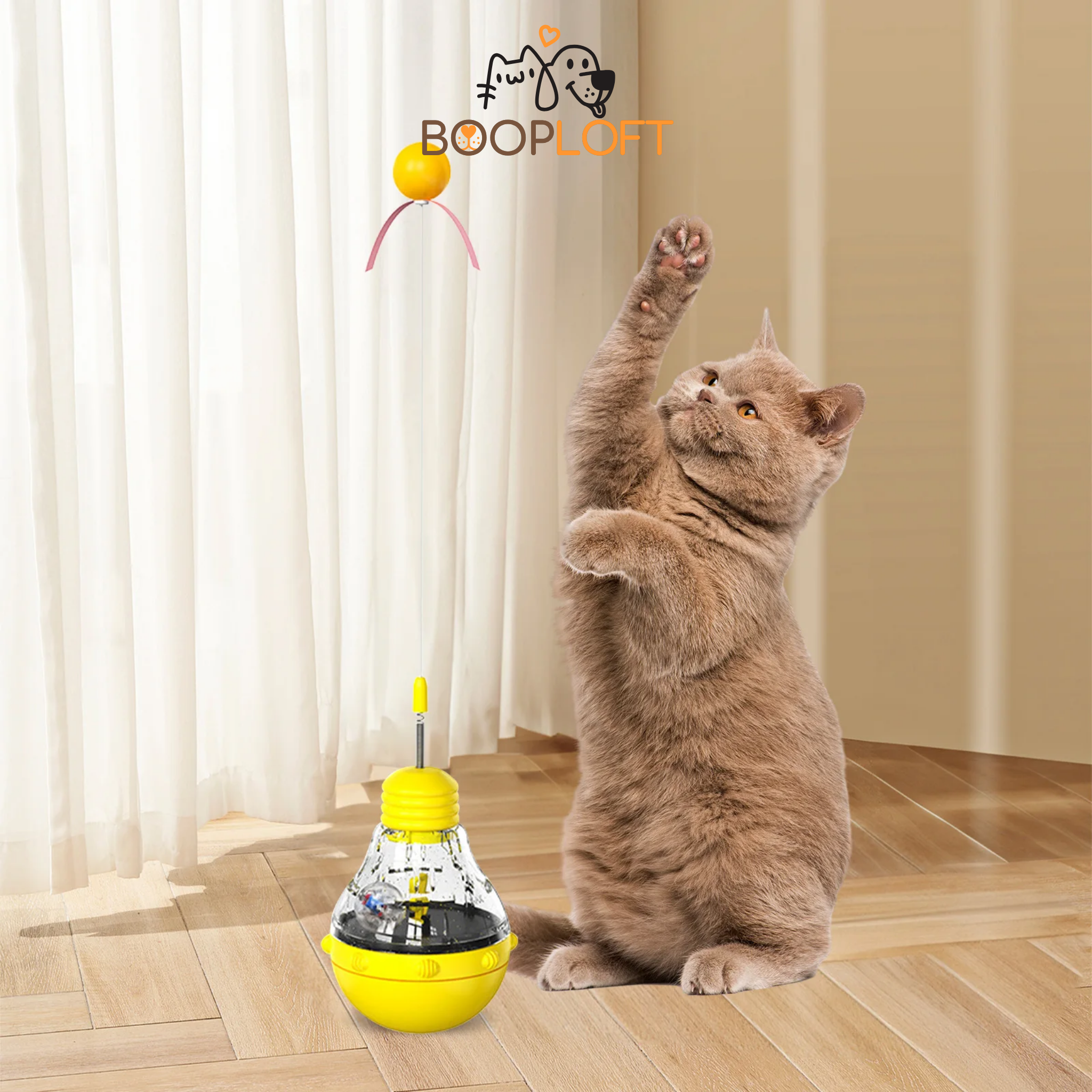 TumbleFeeder 4-in-1 Interactive Food Puzzle Toy