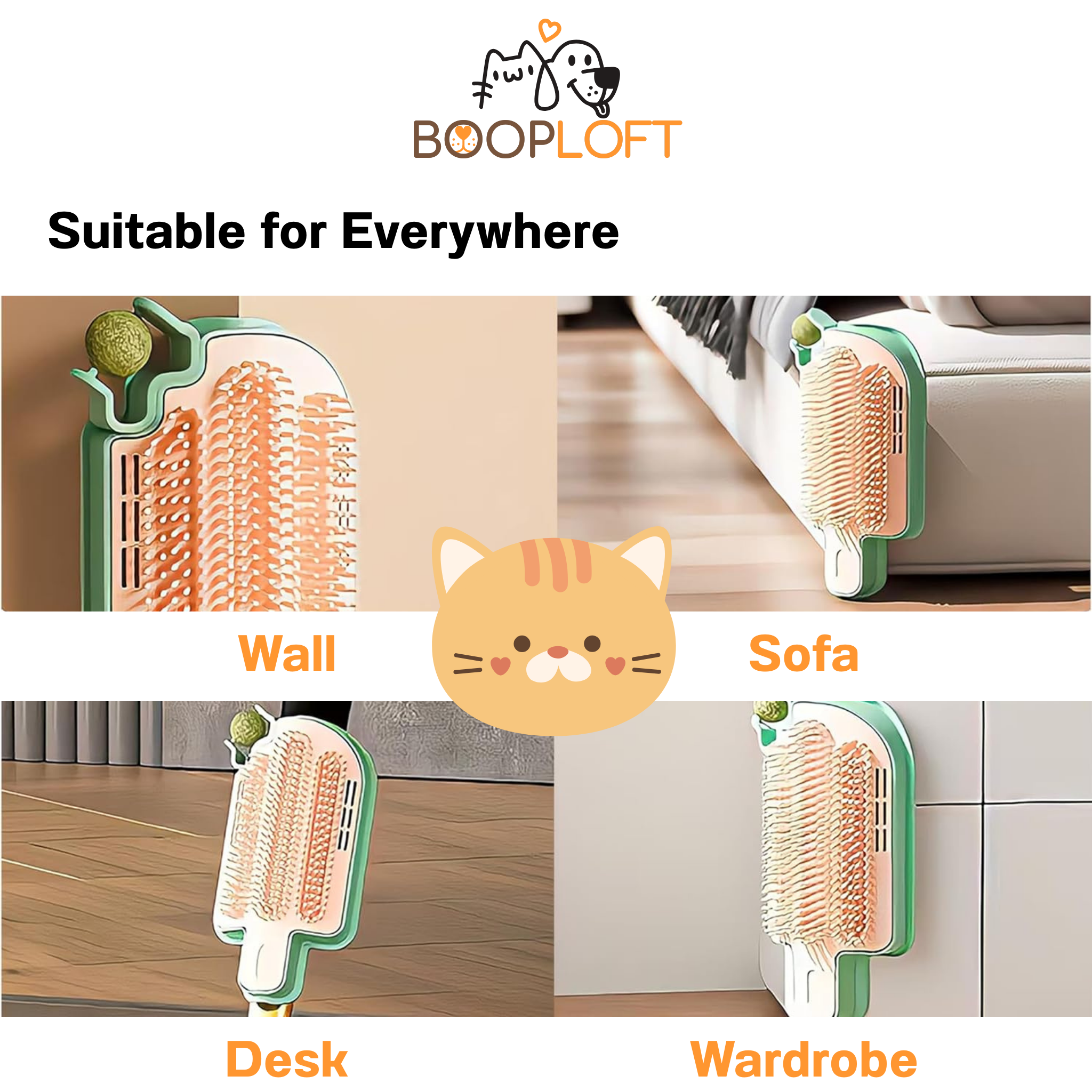 Catnip Ice Cream Corner Brush