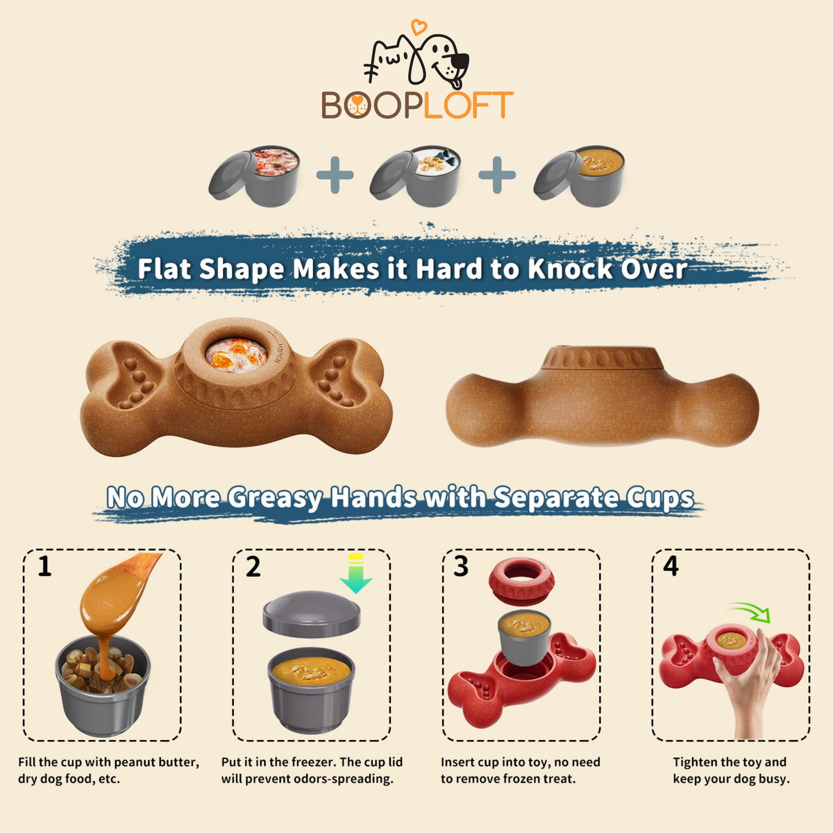 FrostyBite 3-in-1 Chew Toy